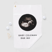 妊娠告知ソノグラム写真 ゴルフタオル (インサイチュ)