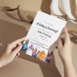 妊娠告知ハロウィーン葉書 シーズンポストカード