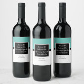 妊娠告知バレンタインワインラベル ワインラベル (ボトル)