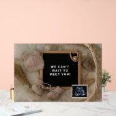 妊娠告知ベビー歓迎カード,性別 アクリルサイン (ウェディング)