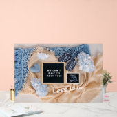 妊娠告知ベビー歓迎カード,性別 アクリルサイン (ウェディング)