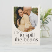 妊娠告知ホリデーカード – スピル豆 シーズンカード (スタンド正面)