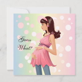 妊娠告知招待状 招待状