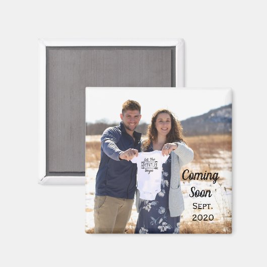 妊娠告知用磁石 マグネット (正面/裏面)