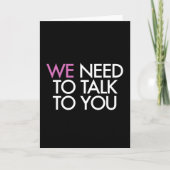 妊娠告知 カード (正面)