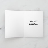***妊娠告知***カード カード (内部)