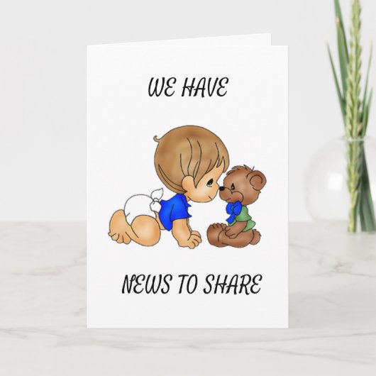 ***妊娠告知***カード カード (正面)