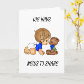 ***妊娠告知***カード カード (黄色い花)