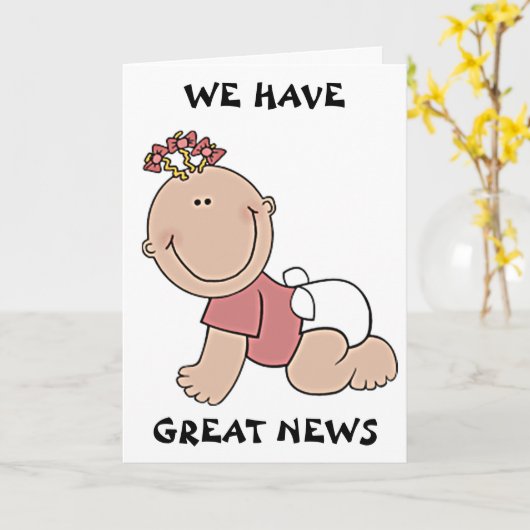 ***妊娠告知***カード カード (黄色い花)