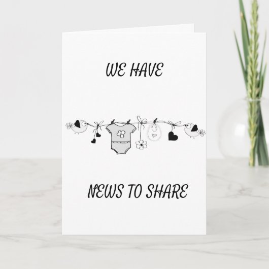 ***妊娠告知***カード カード (正面)