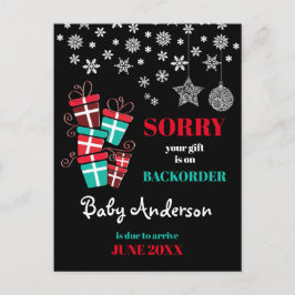 妊娠告知 ポストカード