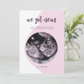 妊娠告知 招待状 (スタンド正面)