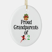 妊娠告知(祖父母) セラミックオーナメント (右)