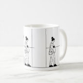 妊娠妊婦シンプル病 コーヒーマグカップ (正面右)