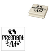 妊娠心房細動 ラバースタンプ (押印)