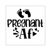 妊娠心房細動 ラバースタンプ (インプリント)