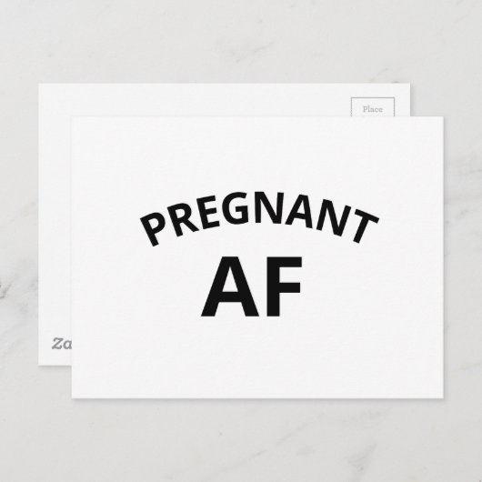 妊娠心房細動 案内ポストカード (正面/裏面)