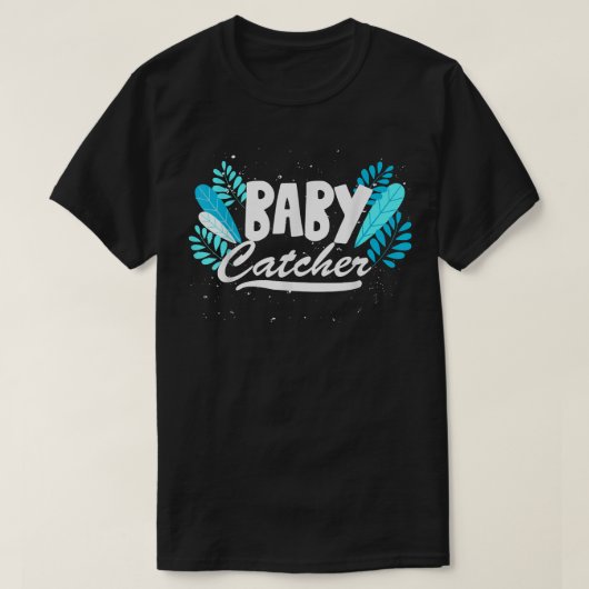 妊娠支援ベビーキャッチャーDoula Midwifery Mid Tシャツ (デザイン正面)