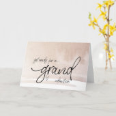 妊娠新生児が家族と友人のために明らかにするC カード (黄色い花)