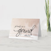 妊娠新生児が家族と友人のために明らかにするC カード (正面)