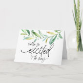 妊娠新生児が家族と友人のために明らかにするC カード (正面)