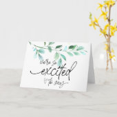 妊娠新生児が家族と友人のために明らかにするC カード (黄色い花)