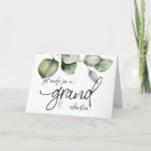 妊娠新生児が家族と友人のために明らかにするC カード (正面)