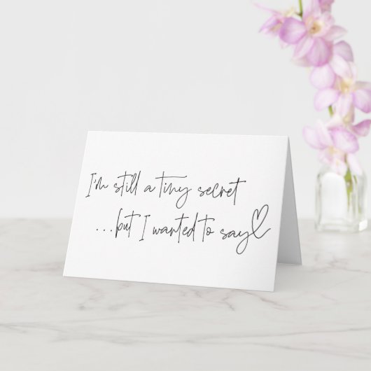 妊娠新生児が家族や友人に明らかにする カード (蘭)