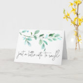 妊娠新生児が家族や友人に明らかにする カード (黄色い花)