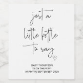 妊娠新生児妊娠のお知らせ母さんW ワインラベル (シングルラベル)