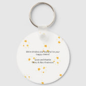 妊娠新生児超音波超音波画像写真 キーホルダー (裏面)