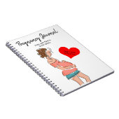 妊娠日カスタマイズ誌 ノートブック (右側)