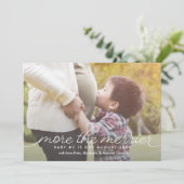 妊娠発メリー表カードの追加 案内状 (スタンド正面)