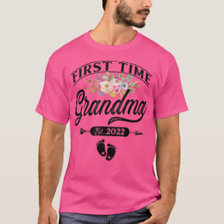 妊娠発表おばあちゃんEst Tシャツ