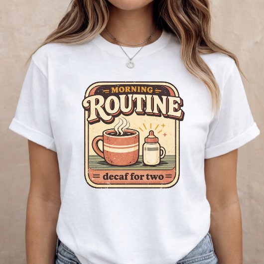 妊娠発表おもしろTシャツ レトロなデザインでサプライズ Tシャツ
