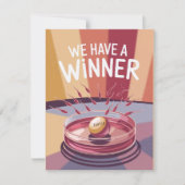 妊娠発表で笑いを誘った優勝者 シーズンカード (正面)