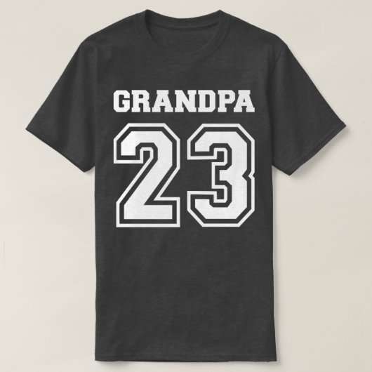 妊娠発表のためのグランドパ2023 Tシャツ (デザイン正面)