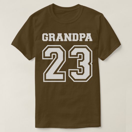 妊娠発表のためのグランドパ2023 Tシャツ (デザイン正面)