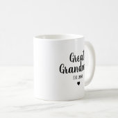 妊娠発表ギフト おひいおばあちゃん コーヒーマグカップ (正面右)
