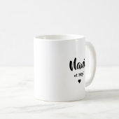 妊娠発表ギフト ナニ おばあちゃん コーヒーマグカップ (正面右)