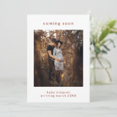 妊娠発表来の近いホリデーカード シーズンカード (スタンド正面)