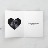 妊娠発表 おめでとう（夫へ） カード (内部)