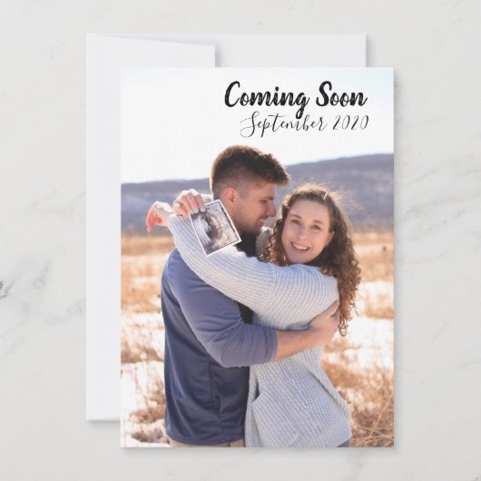 妊娠発表/ベビーシャワー招待状 招待状 (正面)