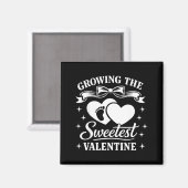 妊娠発表　最も甘いバレンタイン マグネット (正面/裏面)