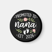 妊娠発表 祖母に昇格 2026 マグネット (正面)