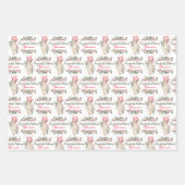 妊娠祝い包装紙シート ラッピングペーパーシート (正面)