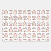 妊娠祝い包装紙シート ラッピングペーパーシート (正面)