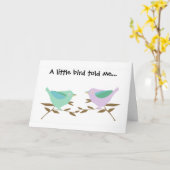 妊娠祝い カード (黄色い花)