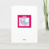 妊娠祝い カード (裏面)