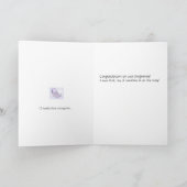 妊娠祝い カード (内部)